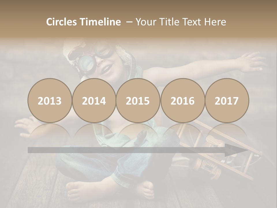 Emotion Pretty Jeans PowerPoint Template