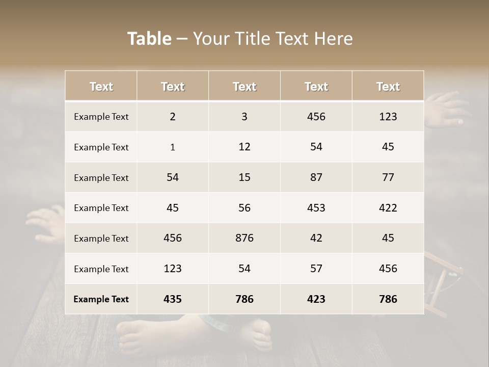 Emotion Pretty Jeans PowerPoint Template