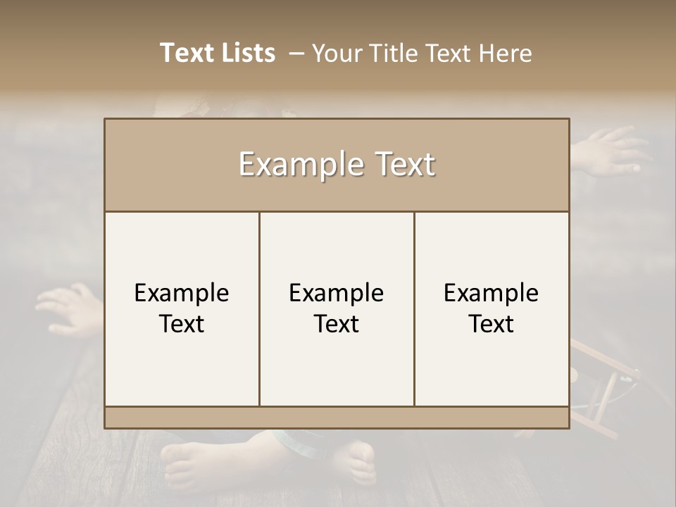 Emotion Pretty Jeans PowerPoint Template