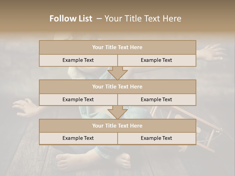 Emotion Pretty Jeans PowerPoint Template