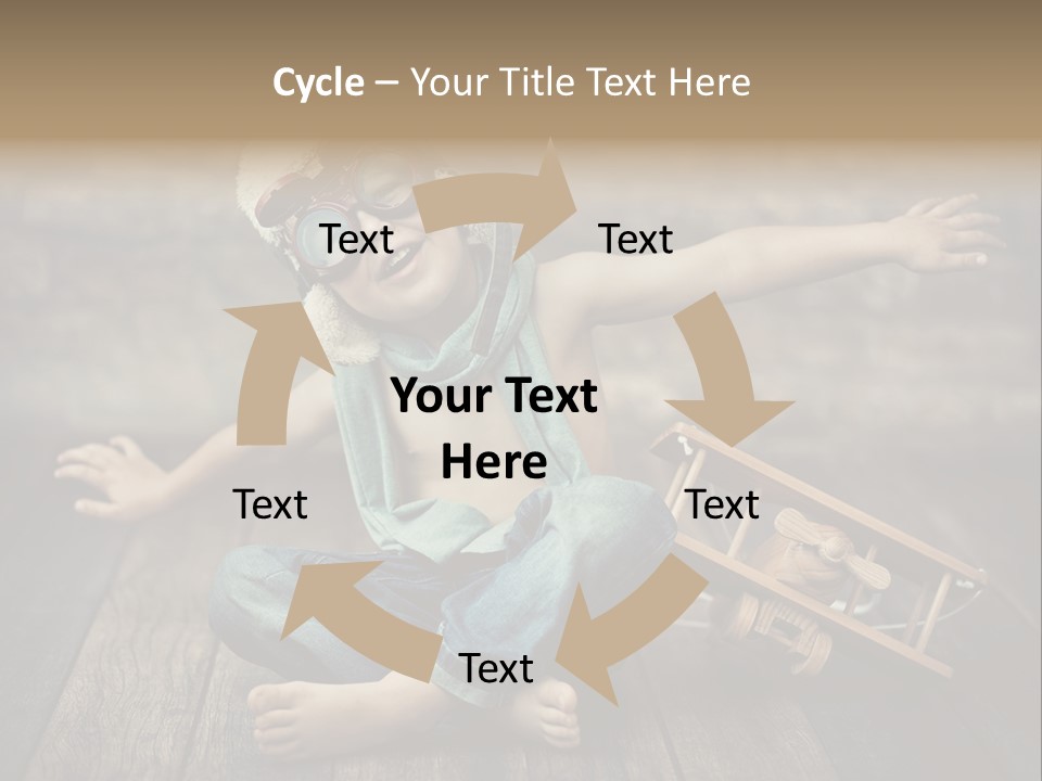 Emotion Pretty Jeans PowerPoint Template