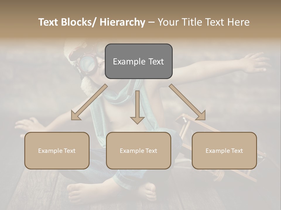 Emotion Pretty Jeans PowerPoint Template