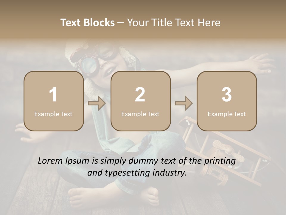 Emotion Pretty Jeans PowerPoint Template