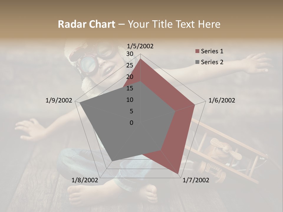 Emotion Pretty Jeans PowerPoint Template