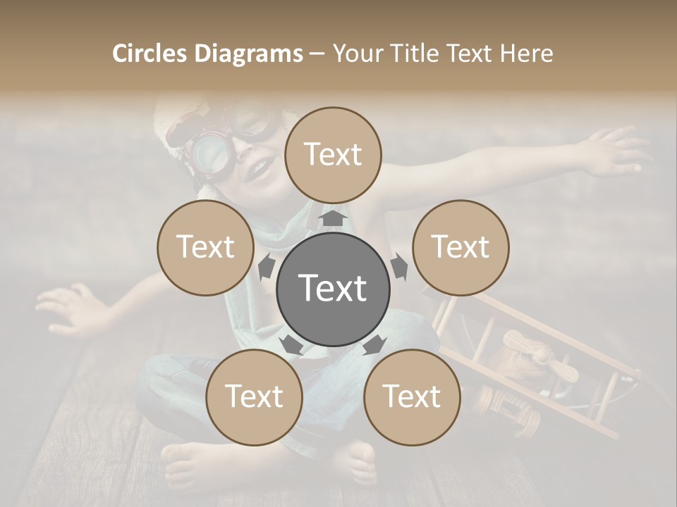 Emotion Pretty Jeans PowerPoint Template