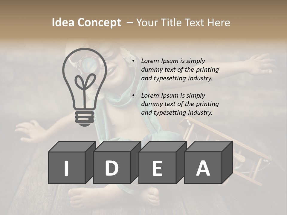 Emotion Pretty Jeans PowerPoint Template