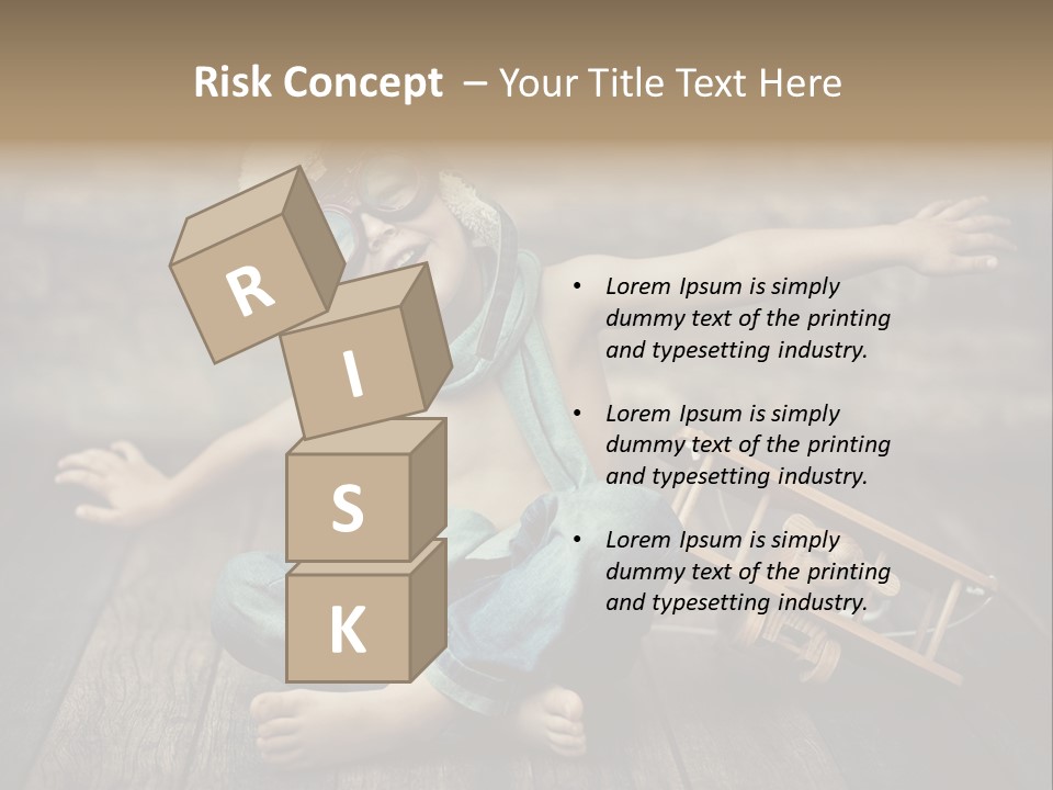 Emotion Pretty Jeans PowerPoint Template