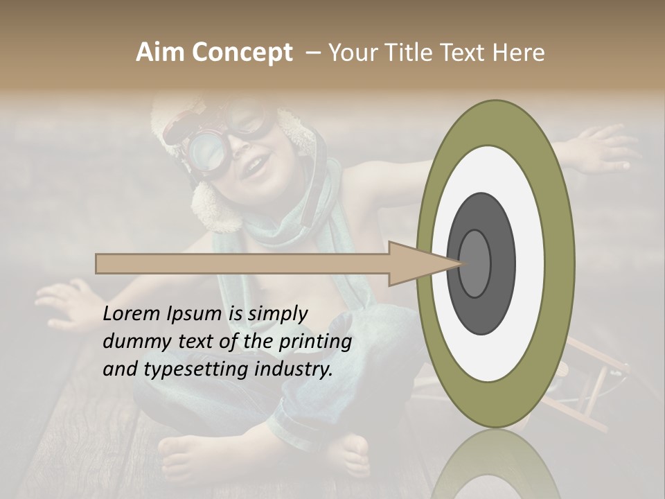 Emotion Pretty Jeans PowerPoint Template