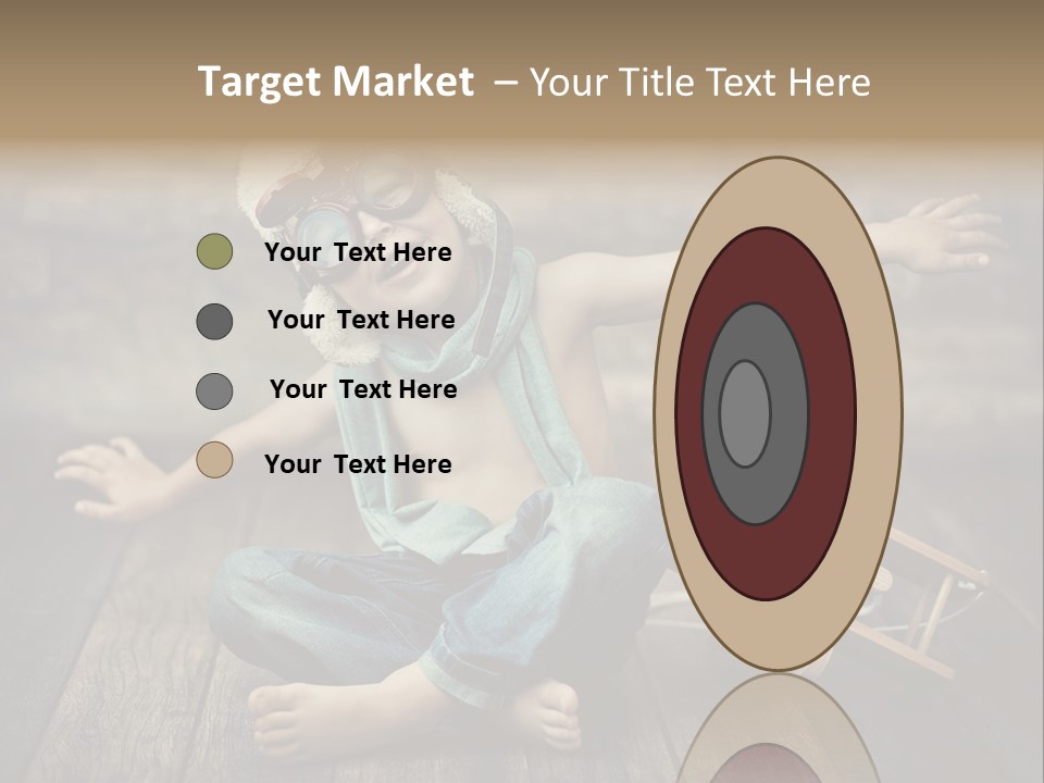 Emotion Pretty Jeans PowerPoint Template