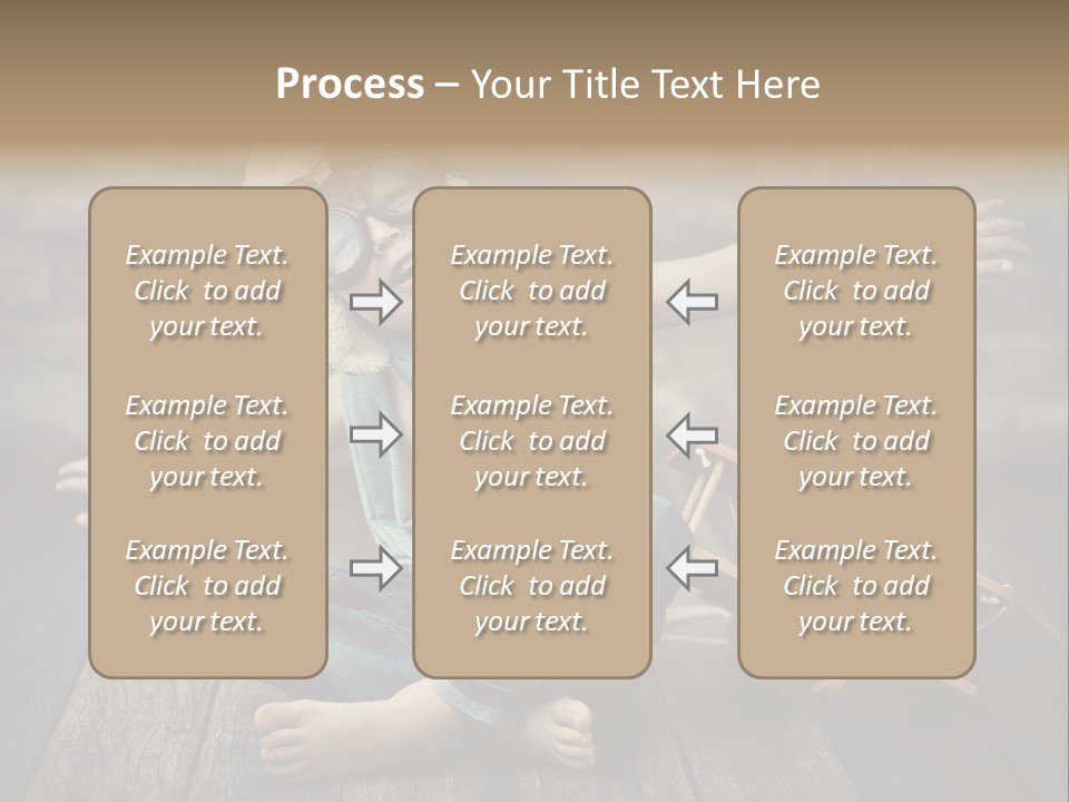 Emotion Pretty Jeans PowerPoint Template