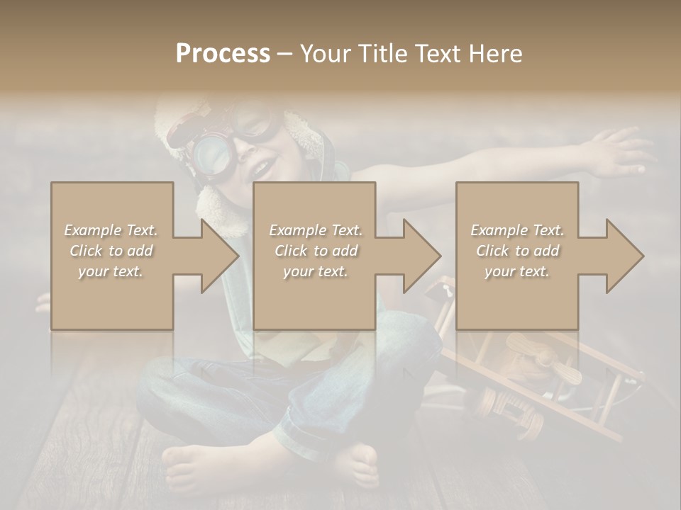 Emotion Pretty Jeans PowerPoint Template