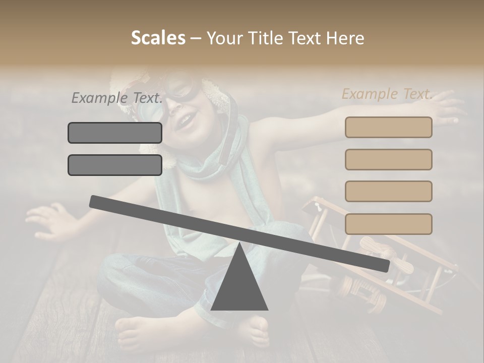 Emotion Pretty Jeans PowerPoint Template