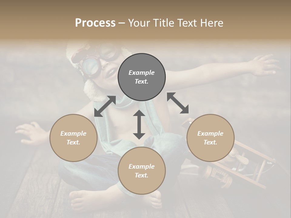 Emotion Pretty Jeans PowerPoint Template