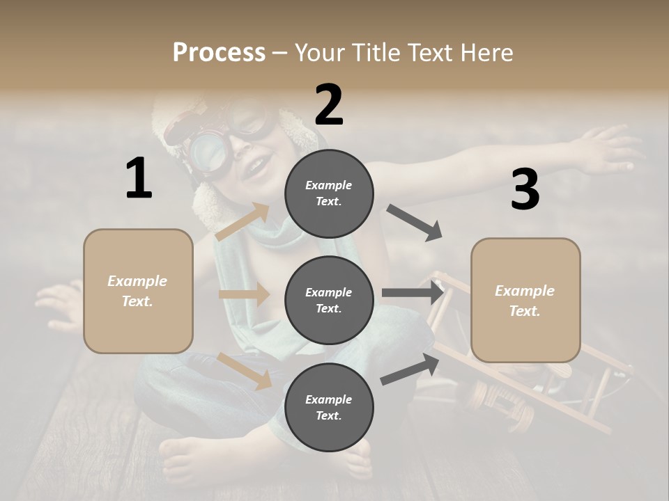 Emotion Pretty Jeans PowerPoint Template