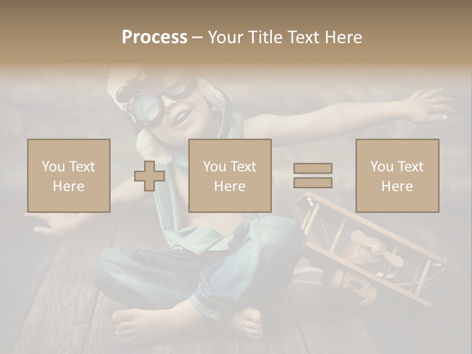 Emotion Pretty Jeans PowerPoint Template