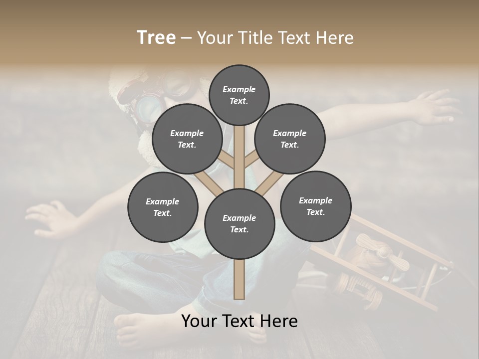 Emotion Pretty Jeans PowerPoint Template