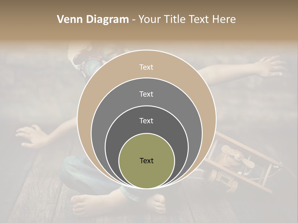 Emotion Pretty Jeans PowerPoint Template