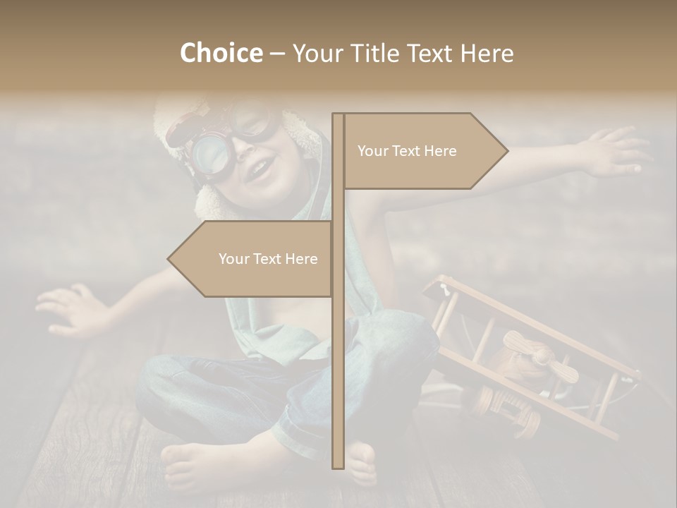 Emotion Pretty Jeans PowerPoint Template