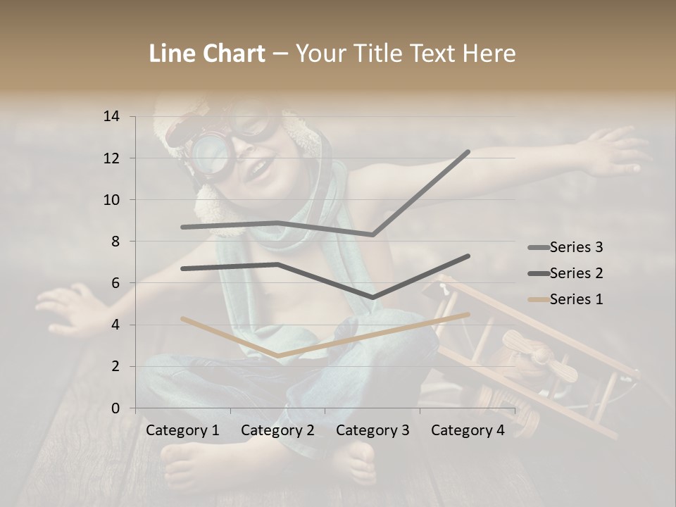 Emotion Pretty Jeans PowerPoint Template