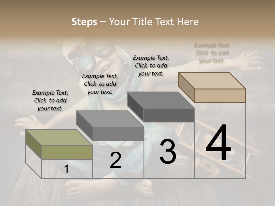 Emotion Pretty Jeans PowerPoint Template