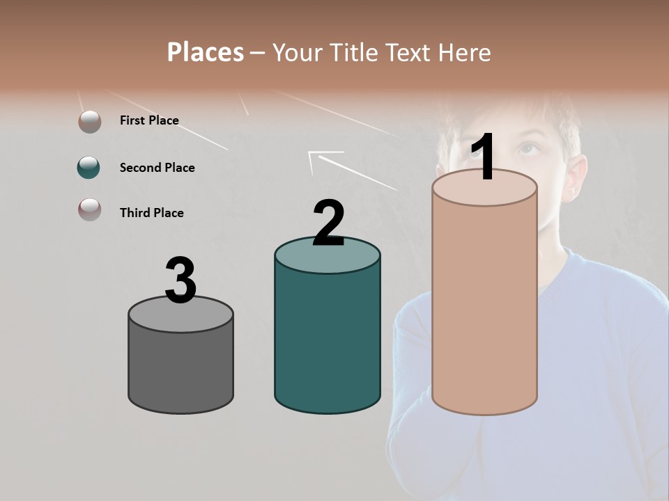 Entscheidung Nachdenken Ambitionen PowerPoint Template