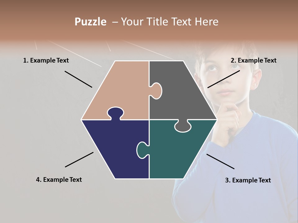 Entscheidung Nachdenken Ambitionen PowerPoint Template