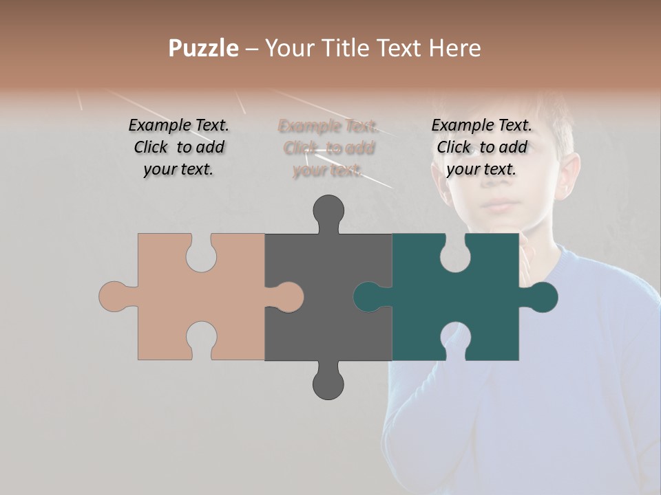 Entscheidung Nachdenken Ambitionen PowerPoint Template