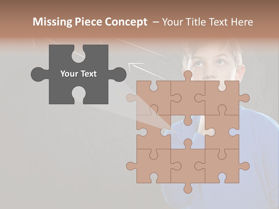 Entscheidung Nachdenken Ambitionen PowerPoint Template