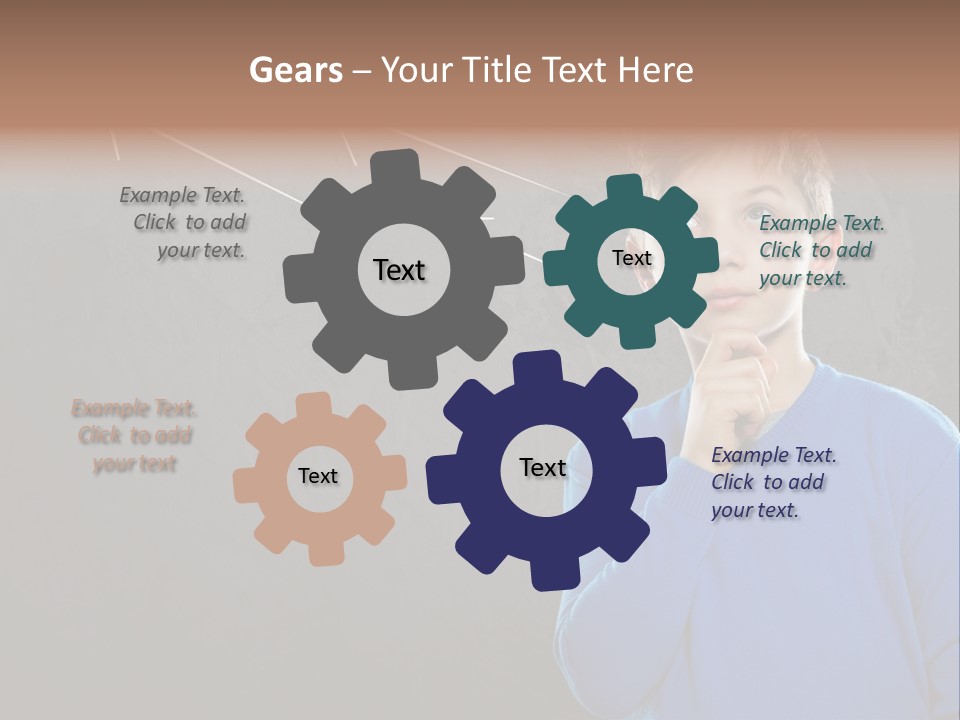 Entscheidung Nachdenken Ambitionen PowerPoint Template