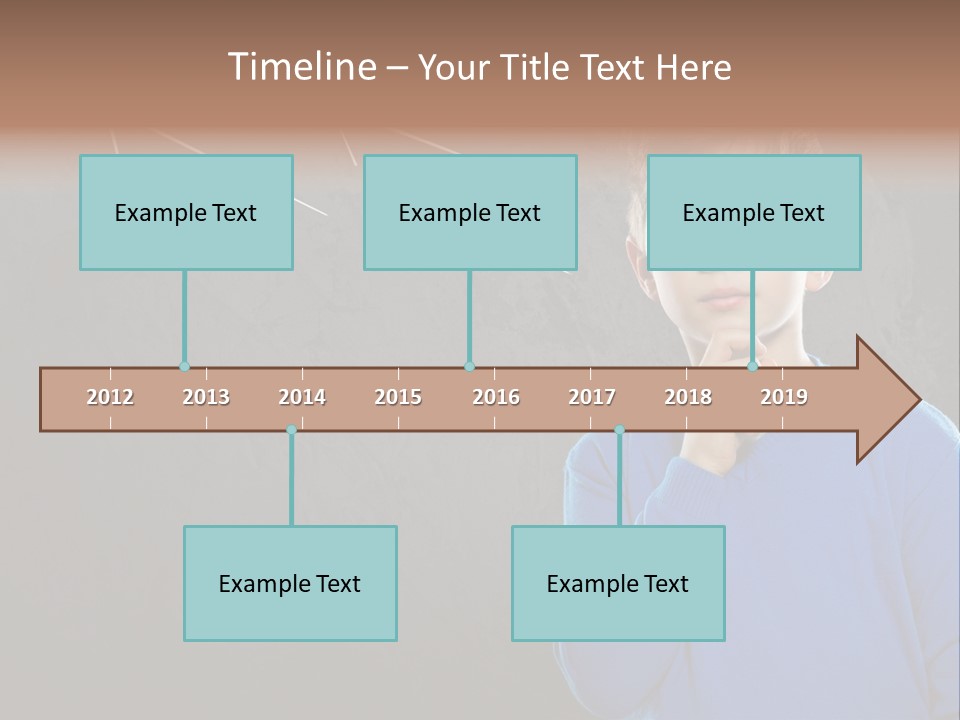 Entscheidung Nachdenken Ambitionen PowerPoint Template