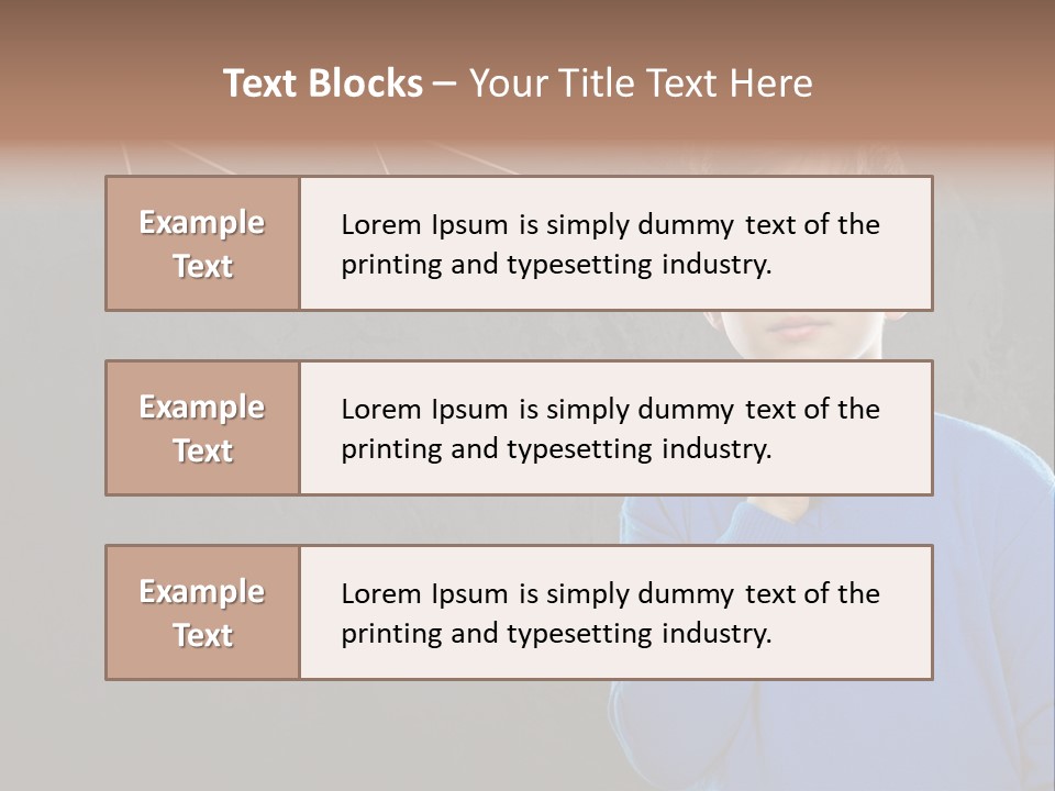Entscheidung Nachdenken Ambitionen PowerPoint Template