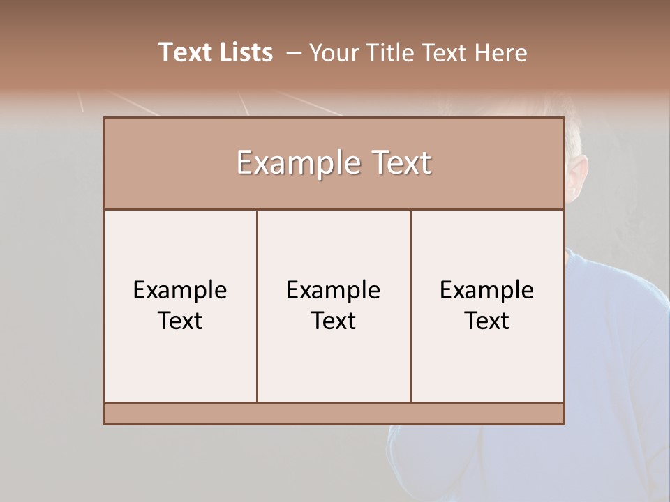 Entscheidung Nachdenken Ambitionen PowerPoint Template