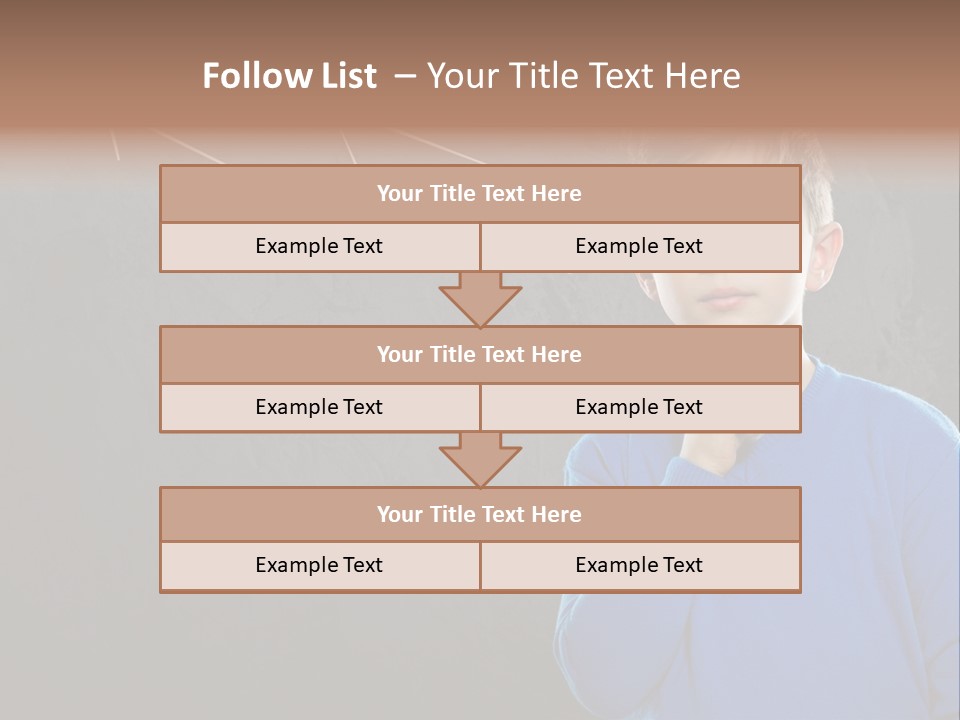 Entscheidung Nachdenken Ambitionen PowerPoint Template