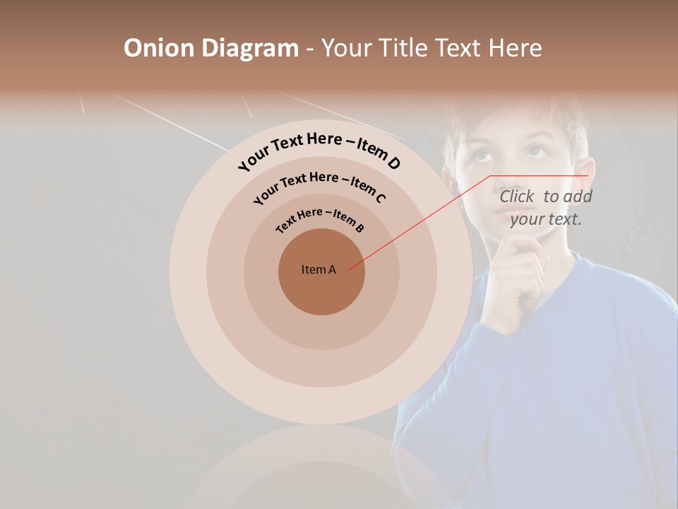 Entscheidung Nachdenken Ambitionen PowerPoint Template