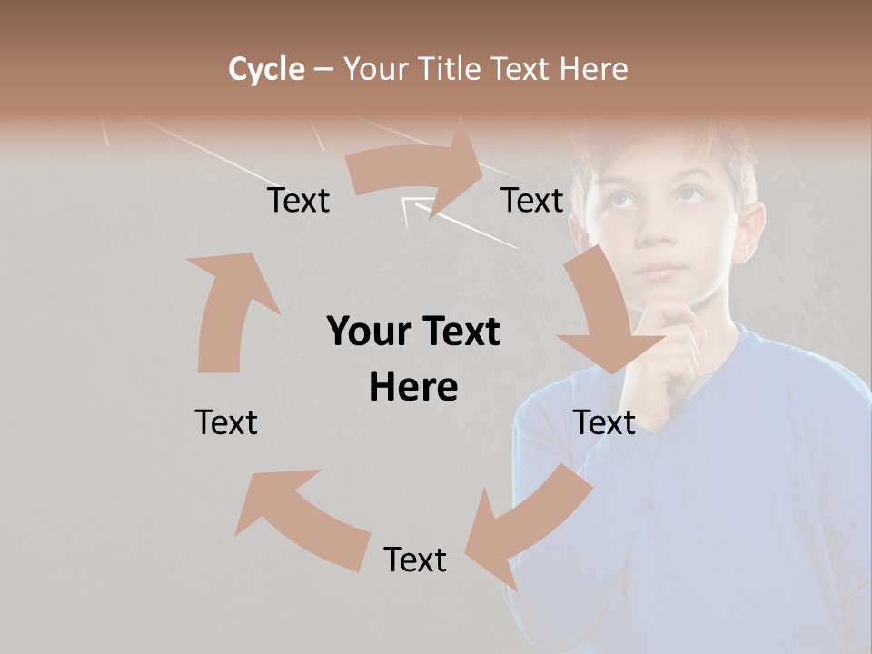 Entscheidung Nachdenken Ambitionen PowerPoint Template