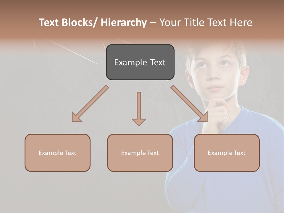 Entscheidung Nachdenken Ambitionen PowerPoint Template