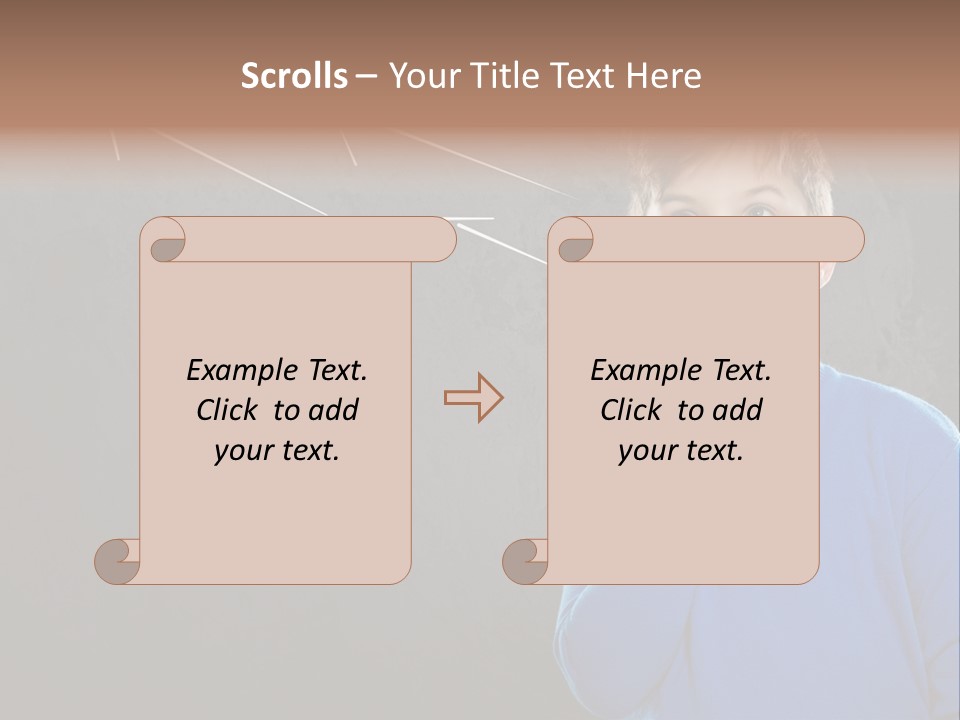 Entscheidung Nachdenken Ambitionen PowerPoint Template