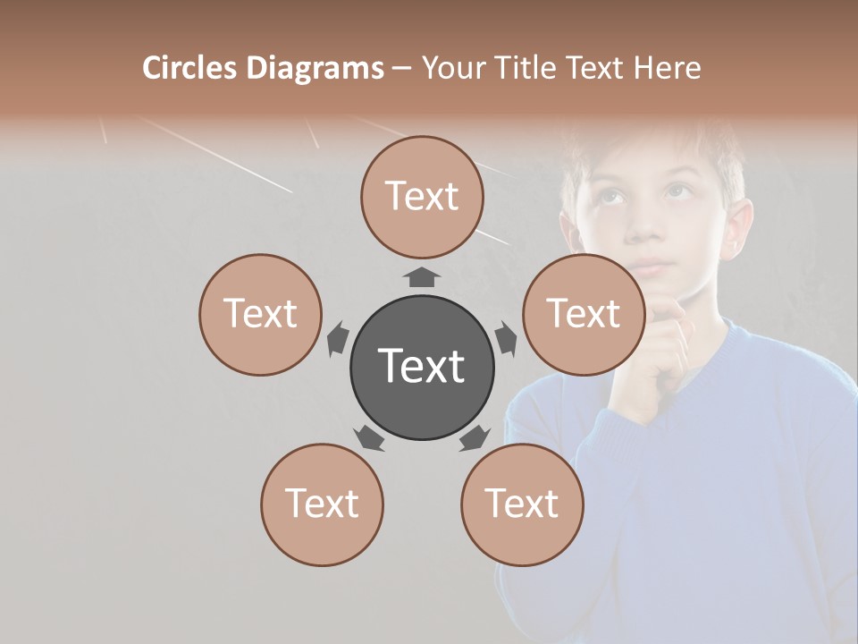 Entscheidung Nachdenken Ambitionen PowerPoint Template