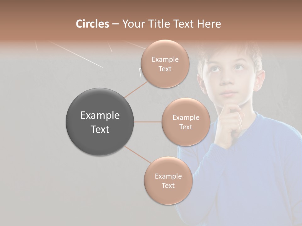 Entscheidung Nachdenken Ambitionen PowerPoint Template