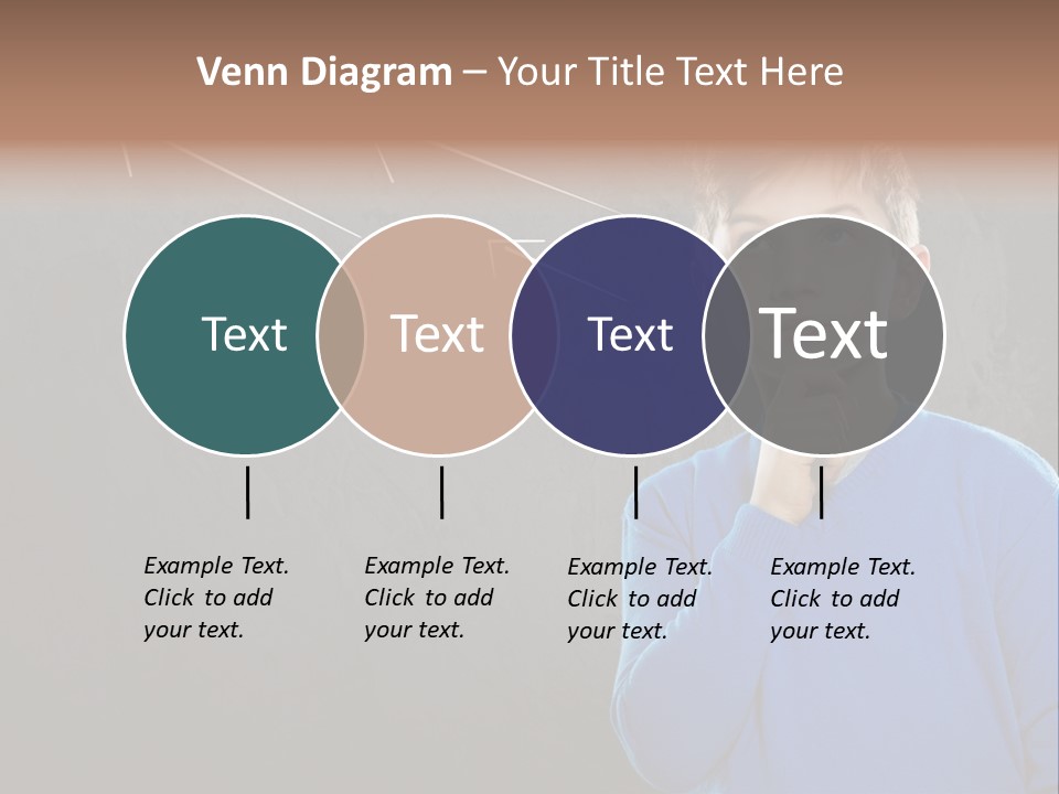 Entscheidung Nachdenken Ambitionen PowerPoint Template