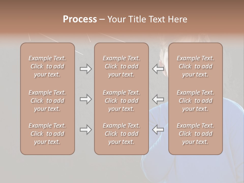 Entscheidung Nachdenken Ambitionen PowerPoint Template