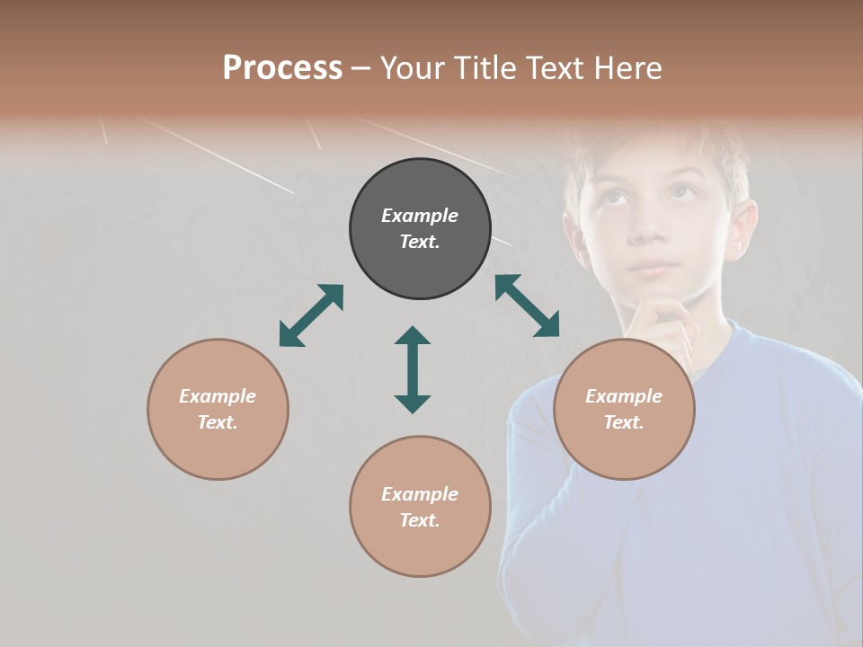 Entscheidung Nachdenken Ambitionen PowerPoint Template