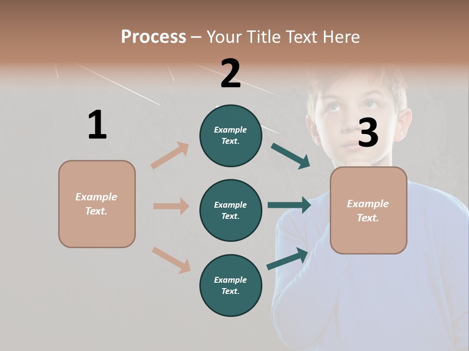 Entscheidung Nachdenken Ambitionen PowerPoint Template
