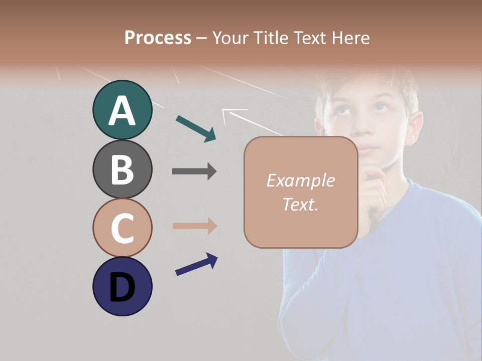 Entscheidung Nachdenken Ambitionen PowerPoint Template