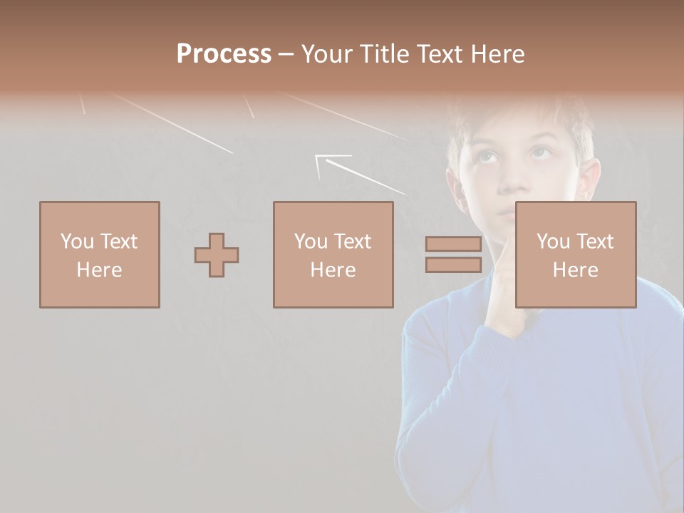 Entscheidung Nachdenken Ambitionen PowerPoint Template