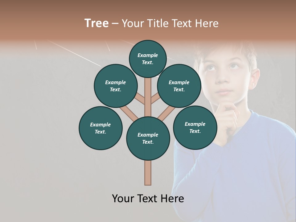 Entscheidung Nachdenken Ambitionen PowerPoint Template