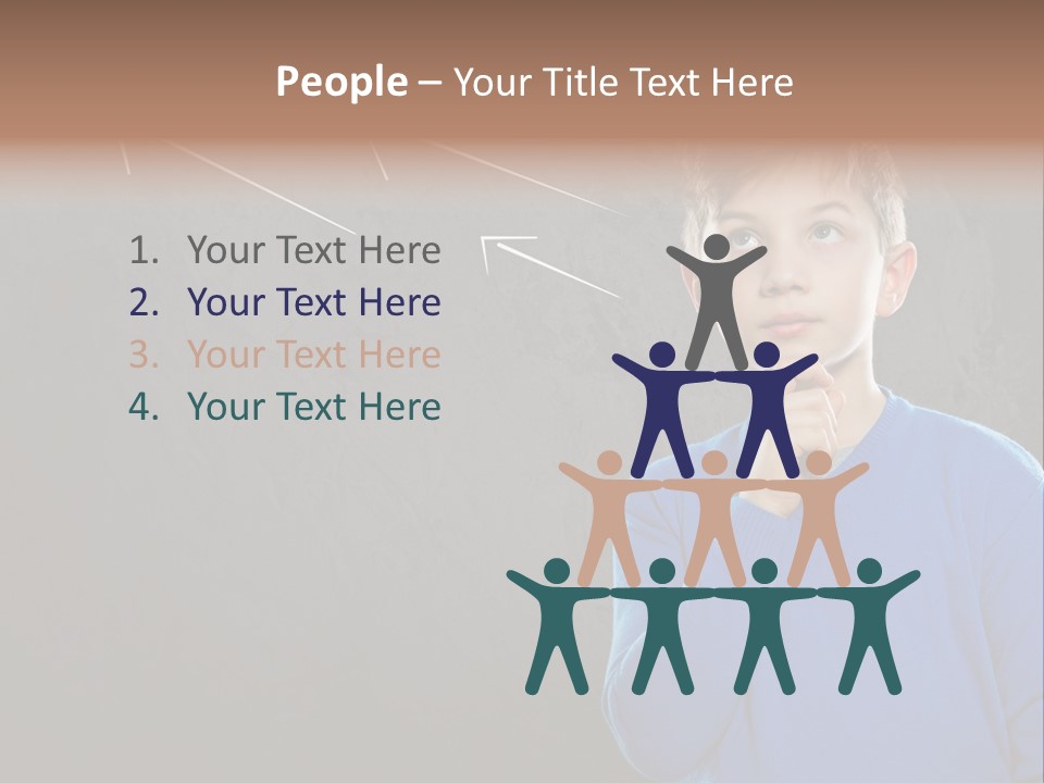 Entscheidung Nachdenken Ambitionen PowerPoint Template