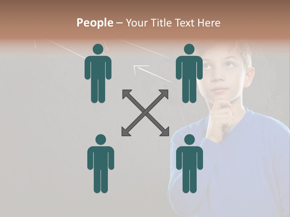 Entscheidung Nachdenken Ambitionen PowerPoint Template