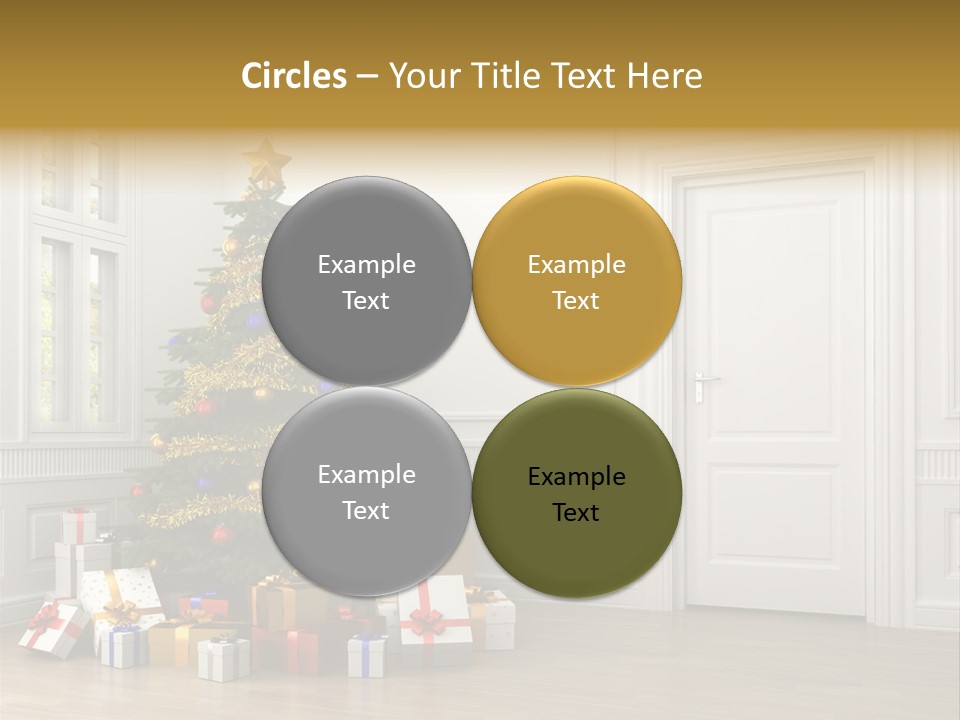 Empty White Interior PowerPoint Template