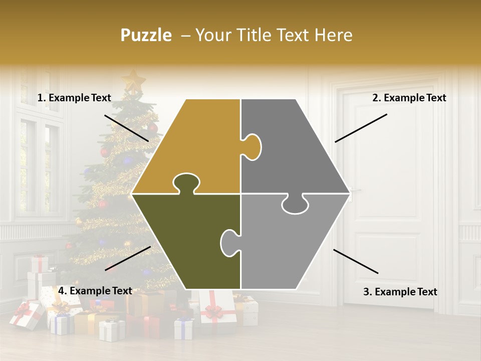 Empty White Interior PowerPoint Template